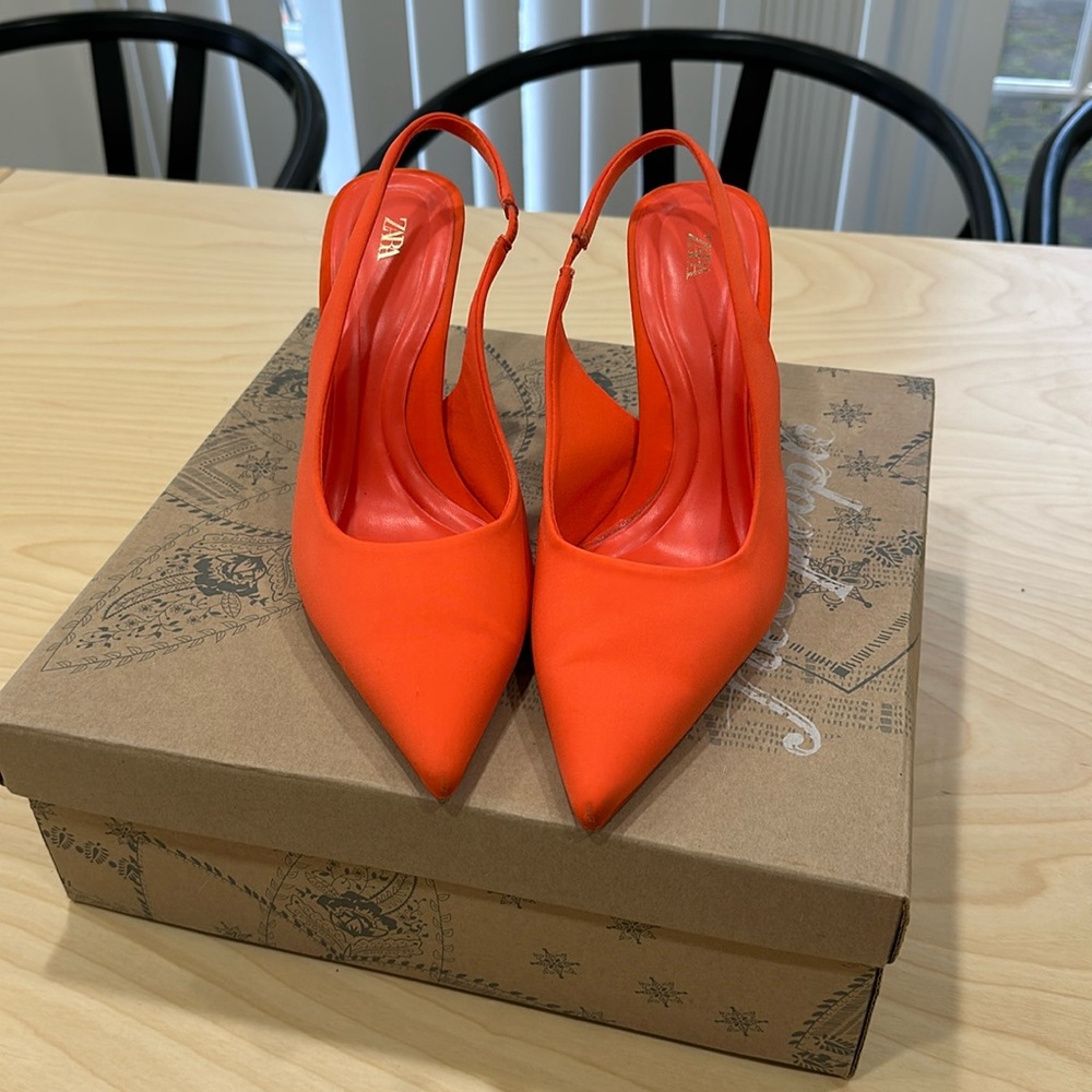Zara slingbacks